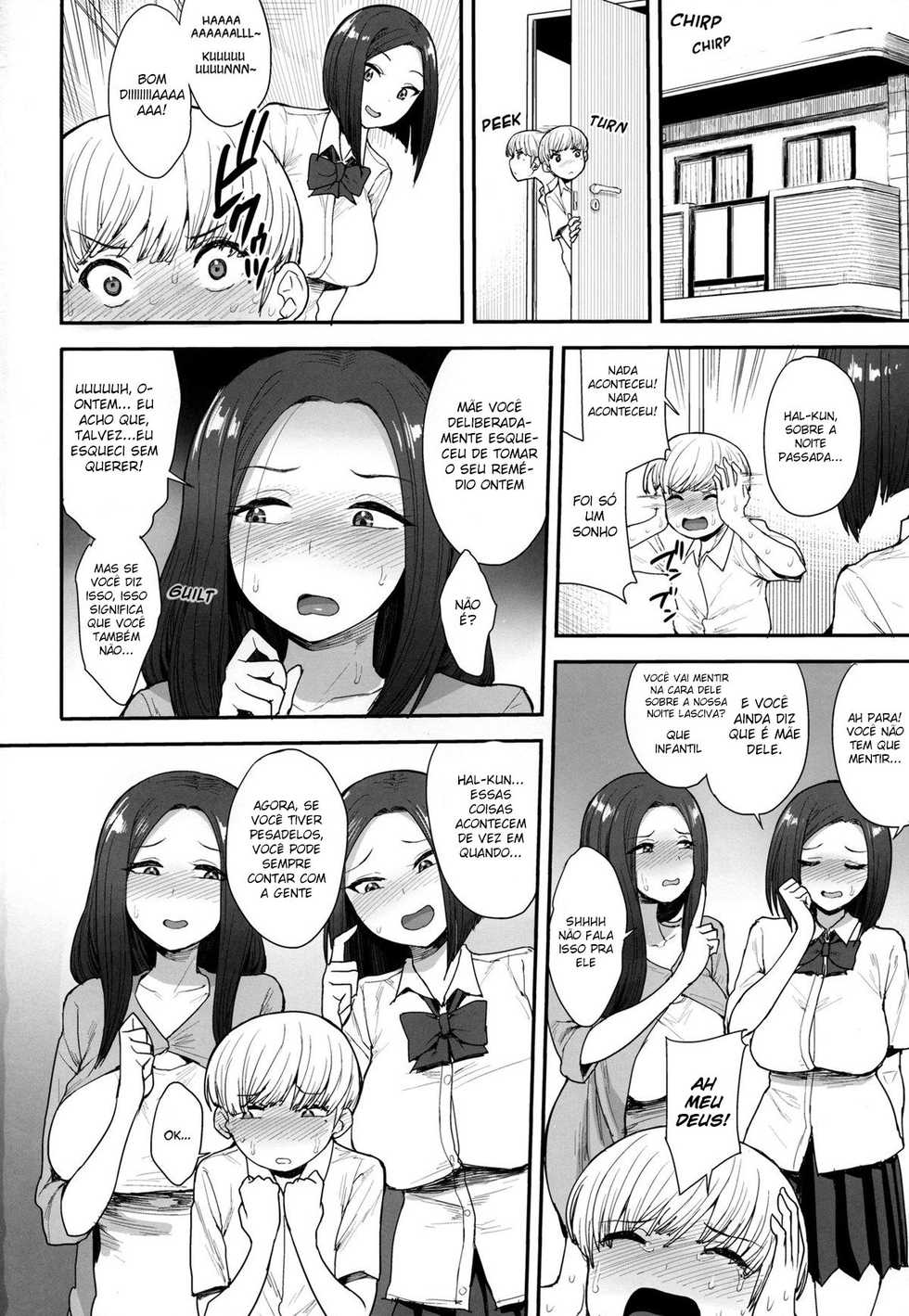 (C94) [Mousou Deguchi (Unou)] Succubus no Rinjin | As vizinhas Succubus [Portuguese-BR] [HenTaida] - Page 29