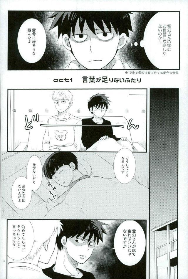 [Kanekashi (Toichi)] Sukida nante Kiitenai! (Mob Psycho 100) - Page 2
