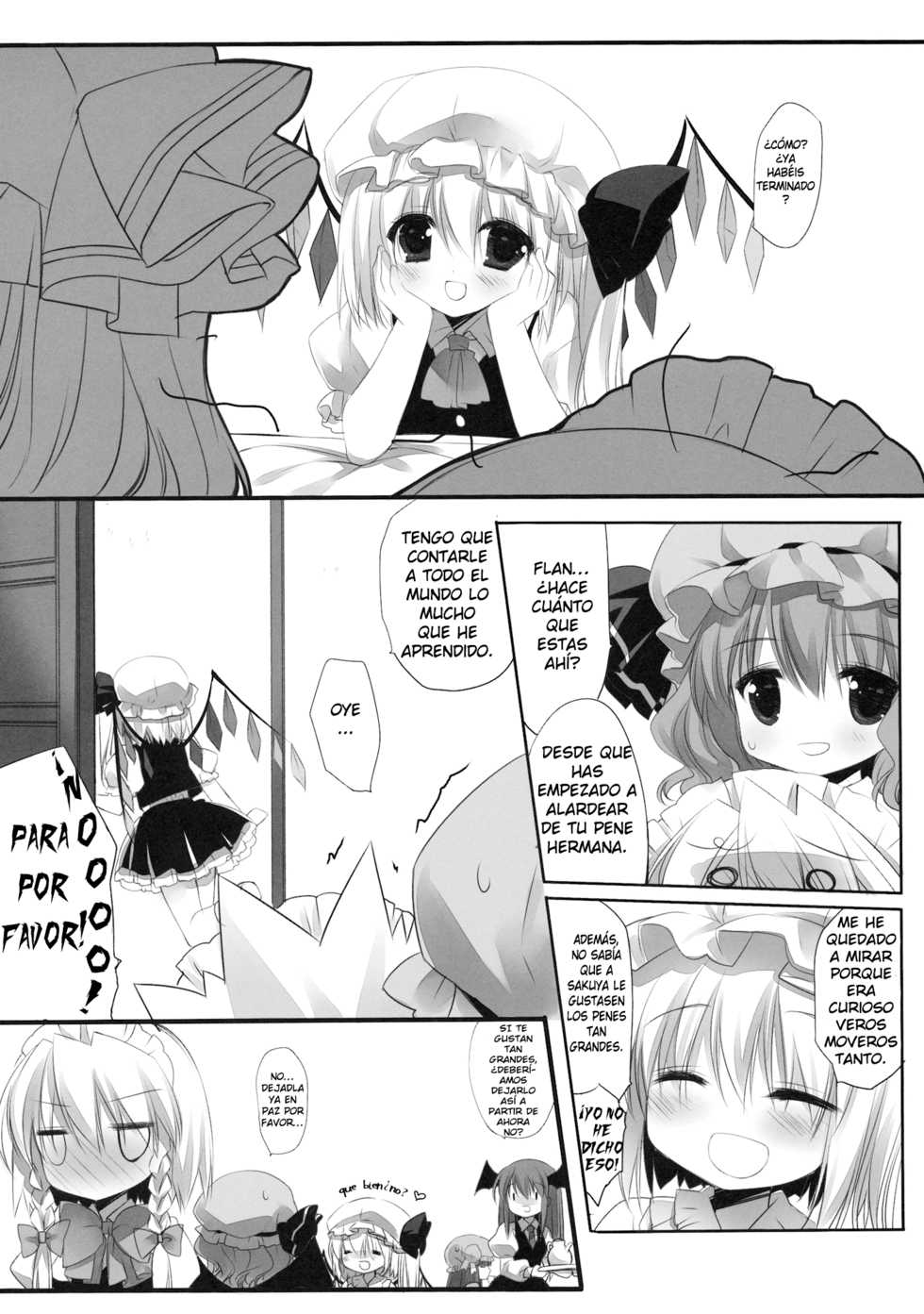 (Reitaisai 10) [D.N.A.Lab., Ichigosize (Miyasu Risa, Natsume Eri)] HONEYPOT HONEY (Touhou Project) [Spanish] [UzuStation] - Page 9