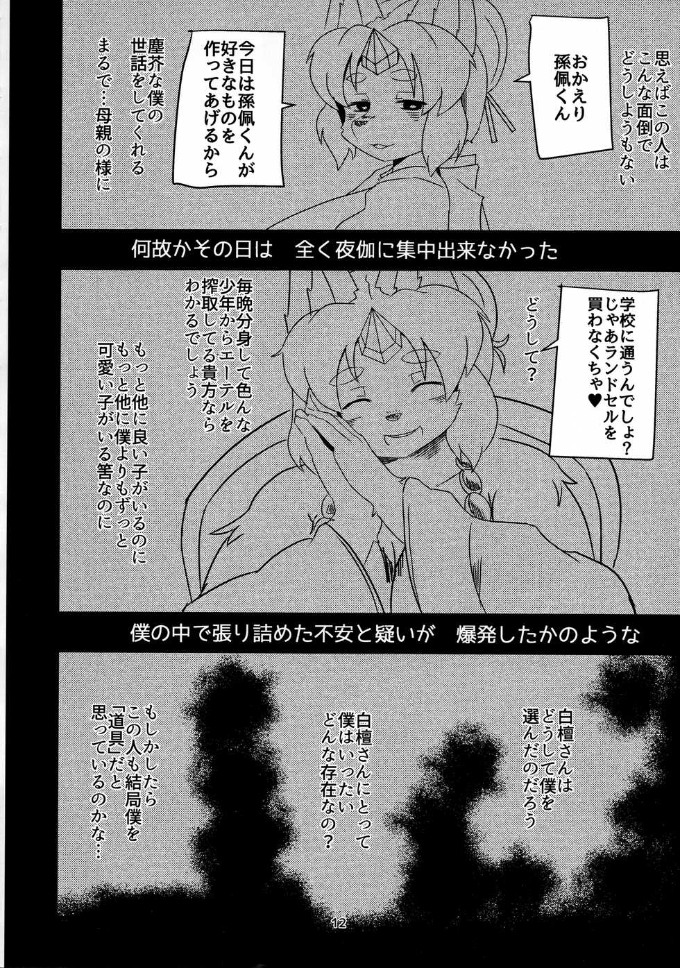 (C90) [Suedama (kyuuri)] Sekaisen Gamma no Keizi (Concon-Collector) - Page 12