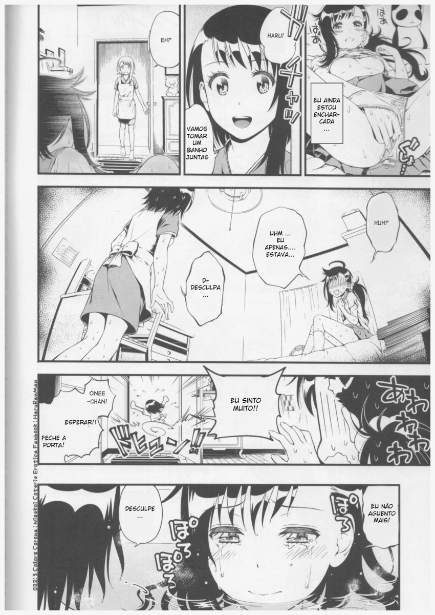 (C91) [3 Colors Corona (Suzuki Hinomi)] Haruranman | Haru in Full Bloom (Nisekoi) [Portuguese-BR] - Page 20