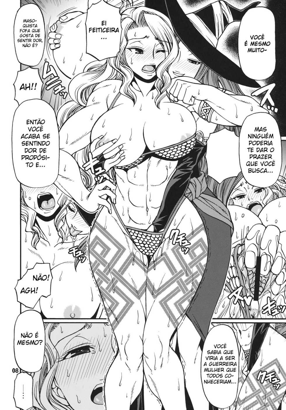 (C80) [CELLULOID-ACME (Chiba Toshirou)] PARTY HARD (Dragon's Crown) [Portuguese-BR] [Lobozero] - Page 7