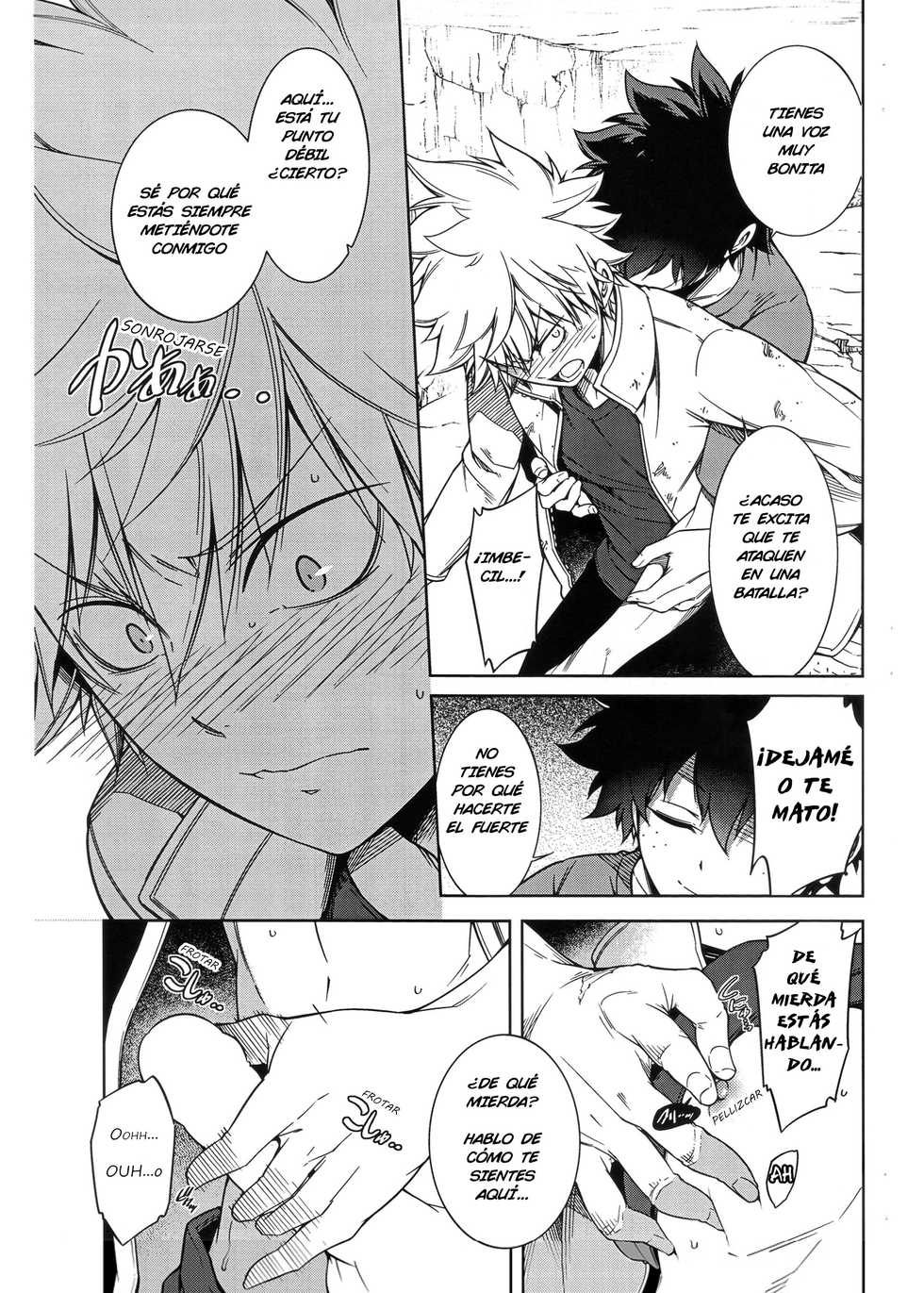 [OMEGA 2-D (Hibino Tomoki, Shima Seiryuu)] Bokura no Fuyuyasumi Kakkokari | Nuestras fantásticas vacaciones invernales (Boku no Hero Academia) [Spanish] [2018-08-19] - Page 9