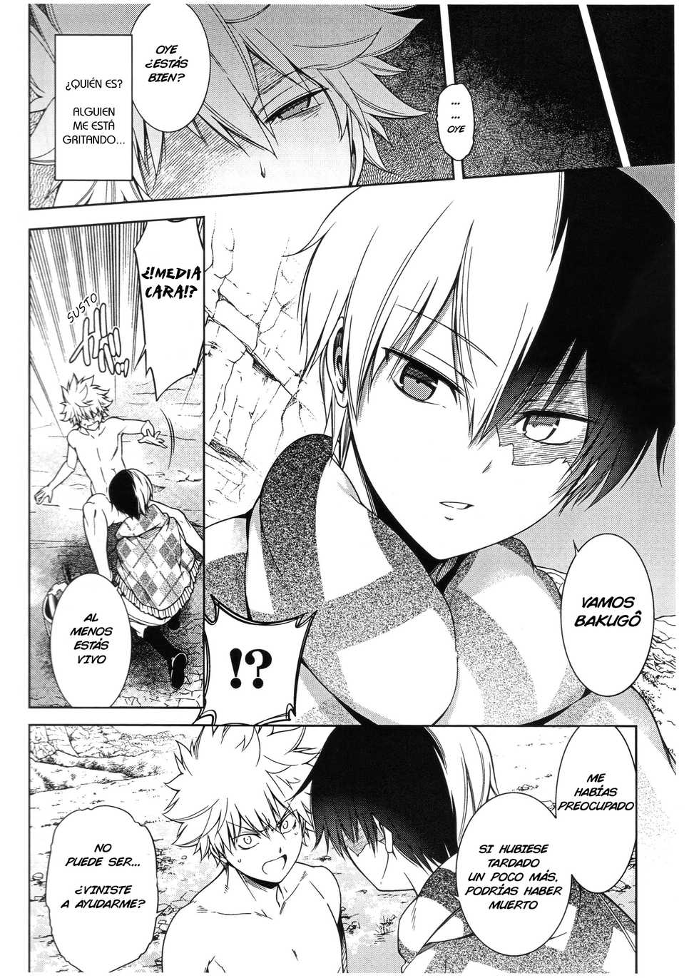 [OMEGA 2-D (Hibino Tomoki, Shima Seiryuu)] Bokura no Fuyuyasumi Kakkokari | Nuestras fantásticas vacaciones invernales (Boku no Hero Academia) [Spanish] [2018-08-19] - Page 14