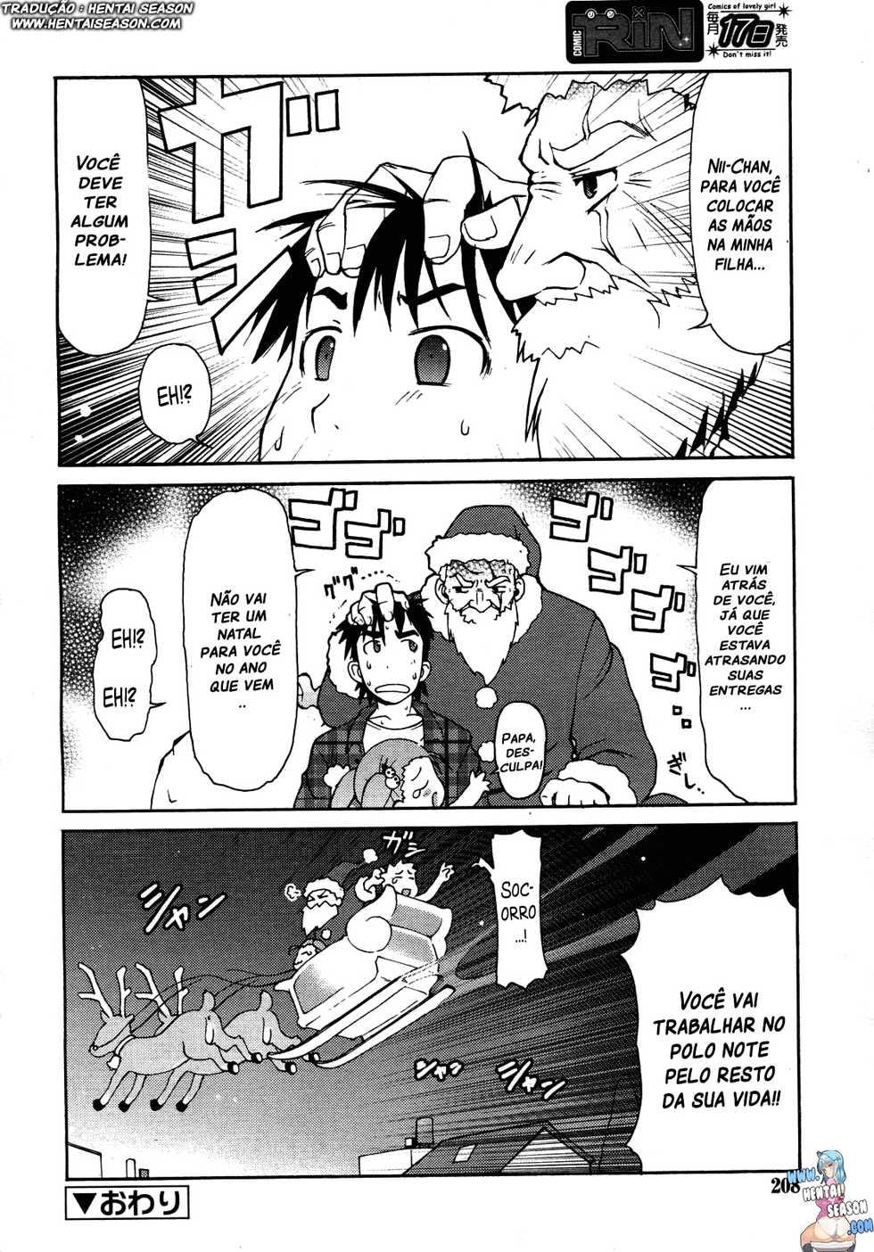 [LEE] Kimagure Santa | Capricious Santa (COMIC RiN 2007-01) [Portuguese-BR] [Hentai Season] - Page 16