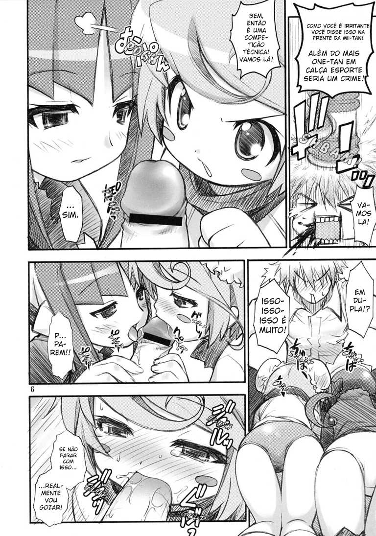 (CR33) [RIROLAND (Kuuya, Satomi Hiroyuki)] PO (Popotan) [Portuguese-BR] [Clover] - Page 5