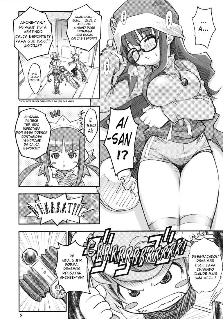 (CR33) [RIROLAND (Kuuya, Satomi Hiroyuki)] PO (Popotan) [Portuguese-BR] [Clover] - Page 7