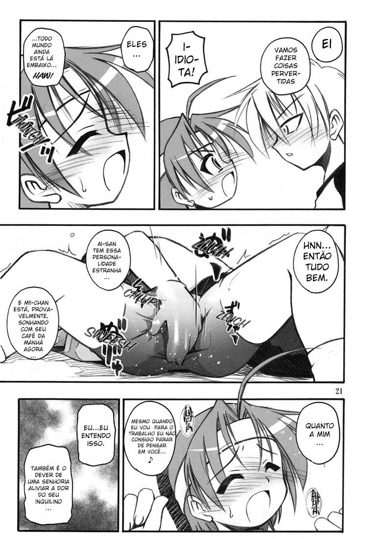 (CR33) [RIROLAND (Kuuya, Satomi Hiroyuki)] PO (Popotan) [Portuguese-BR] [Clover] - Page 20