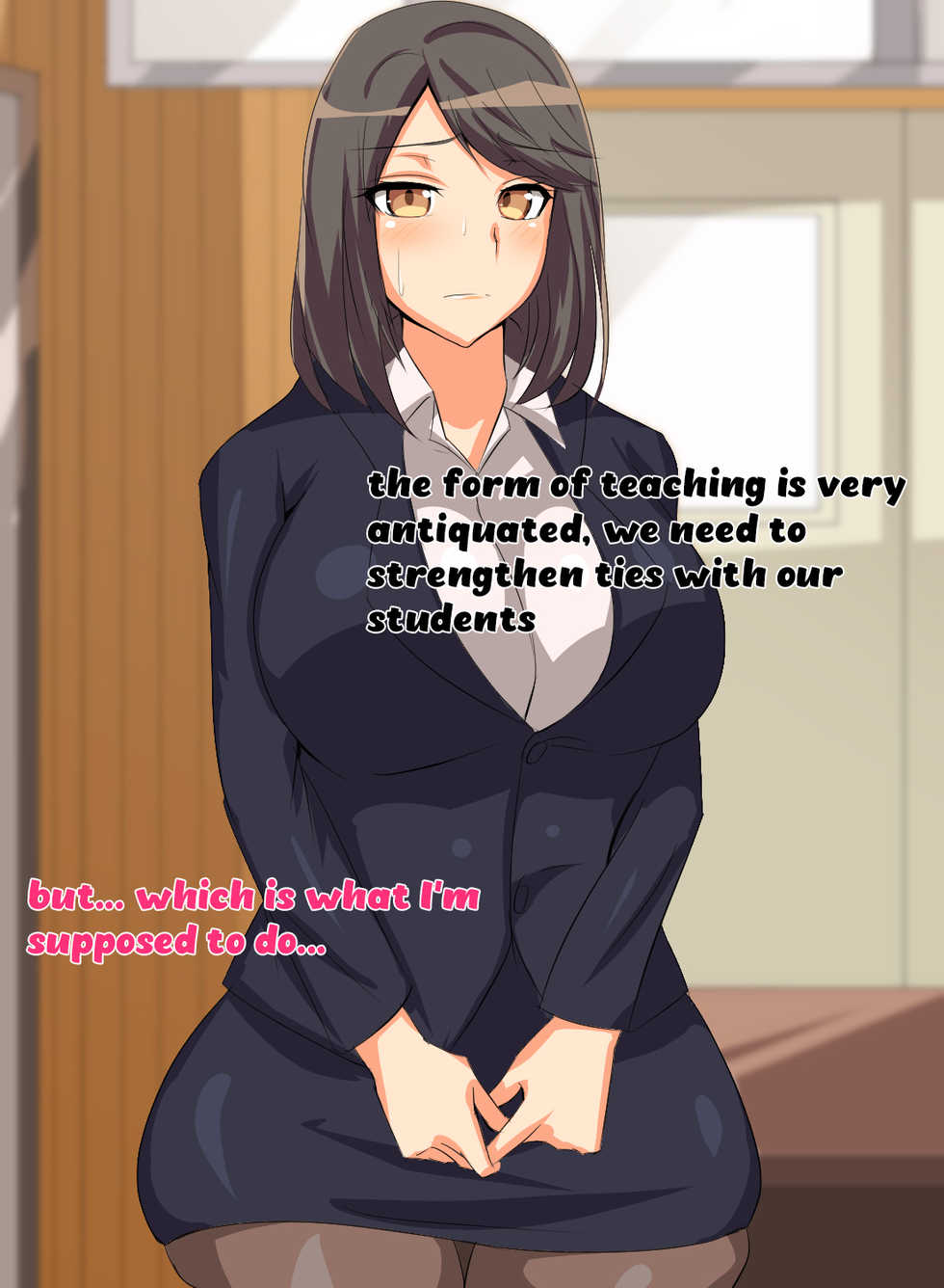 [Header Liner (Samurai)] Dosukebe Inran Onna Kyoushidou - Muttsuri Sukebe na Shinnin Kyoushi ni Tokubetsu Kyoushuu | The special training to turn the new teacher into a nymphomaniac teacher [English] - Page 6