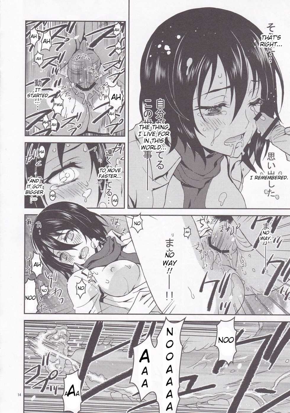(C84) [Project Harakiri (Kaishaku)] Rico to Mikasa no Chousa Houkoku (Shingeki no Kyojin) [English] [CrowKarasu] - Page 14