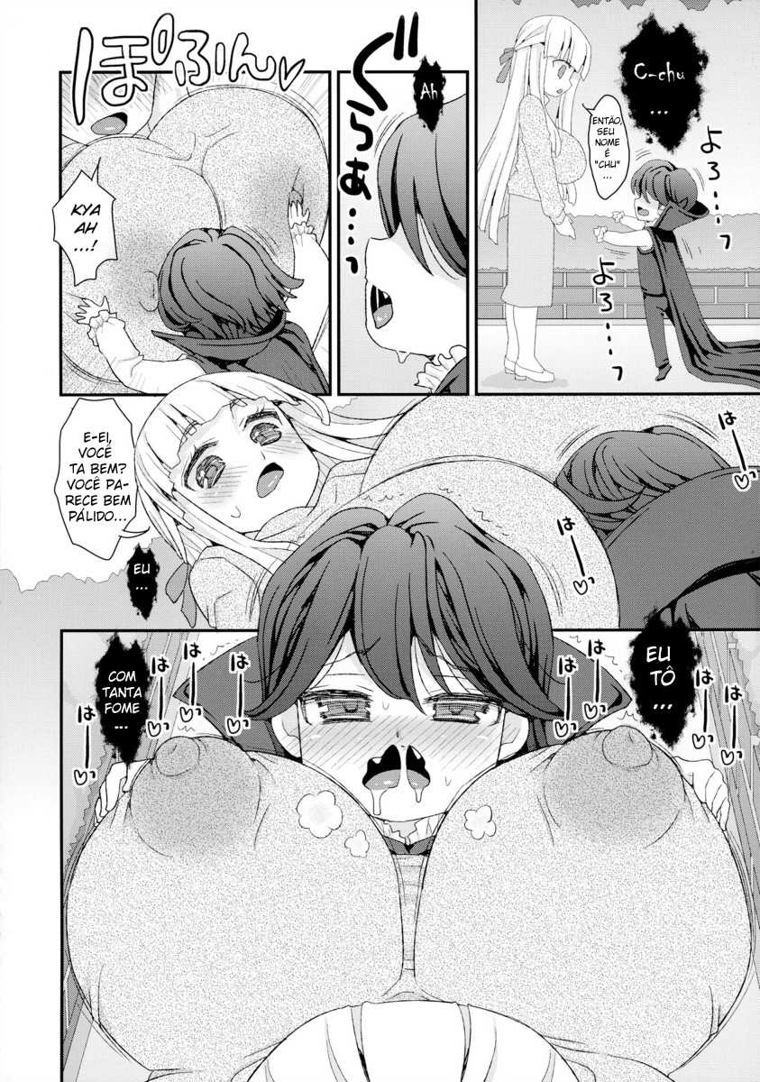 (COMIC1☆11) [Suzune Rai Chikashitsu (Suzune Rai)] OneShota Kyuunyuuki [Portuguese-BR] - Page 6