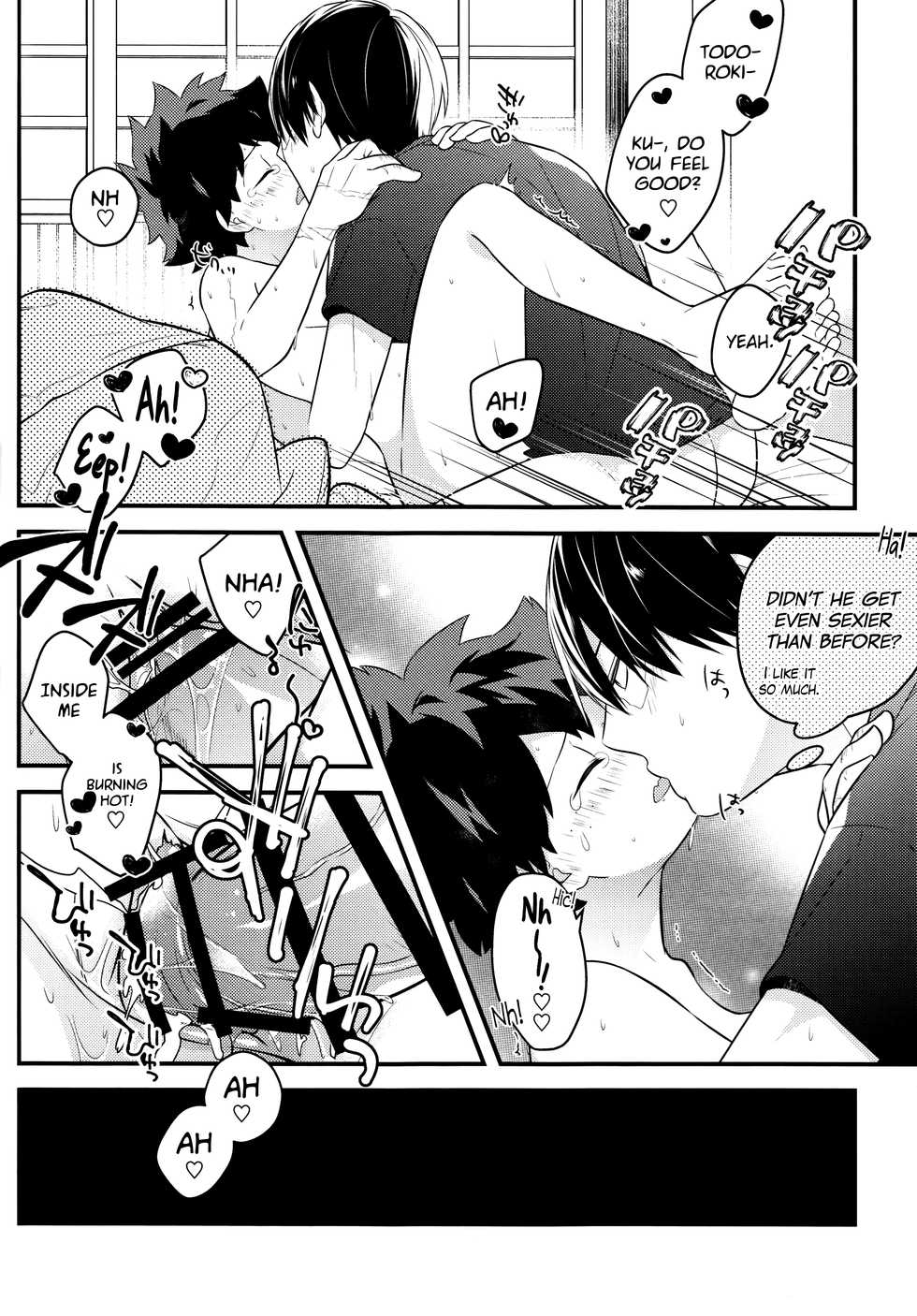 (SUPER27) [27 (Shio)] Todoroki-kun to Izuku-kun ga xx Suru Hanashi 2-kaime!!! (Boku no Hero Academia) [English] [biribiri] - Page 20