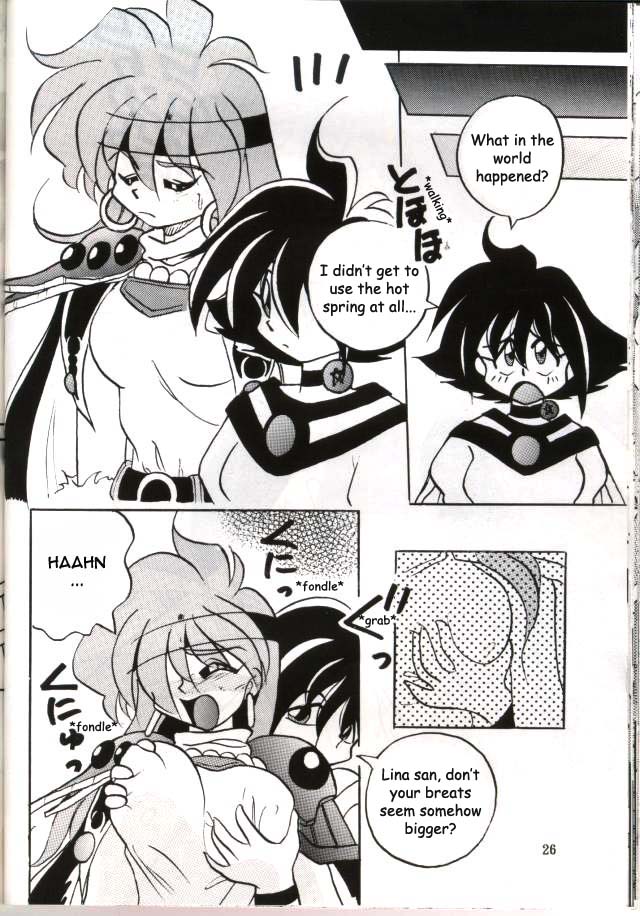 (C49) [Warudarake (Tsuka Mocchi, Waruda Kumi)] Night Snack (Slayers) [English] {Kizlan} - Page 25