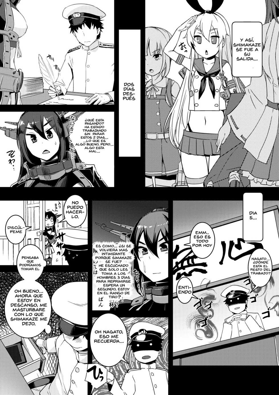 [AskRay (Bosshi)] Shimakaze-chan to Teitoku no Ookina... 2 | Shimakaze With Admiral's Big...2 (Kantai Collection -KanColle-) [Spanish] [TRADUCCIONES EXENTAI] [Digital] - Page 8