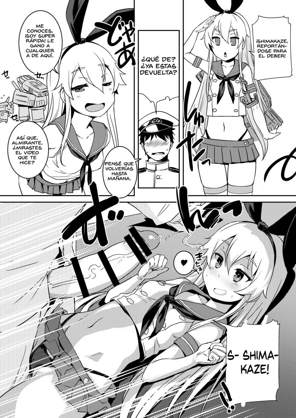 [AskRay (Bosshi)] Shimakaze-chan to Teitoku no Ookina... 2 | Shimakaze With Admiral's Big...2 (Kantai Collection -KanColle-) [Spanish] [TRADUCCIONES EXENTAI] [Digital] - Page 14