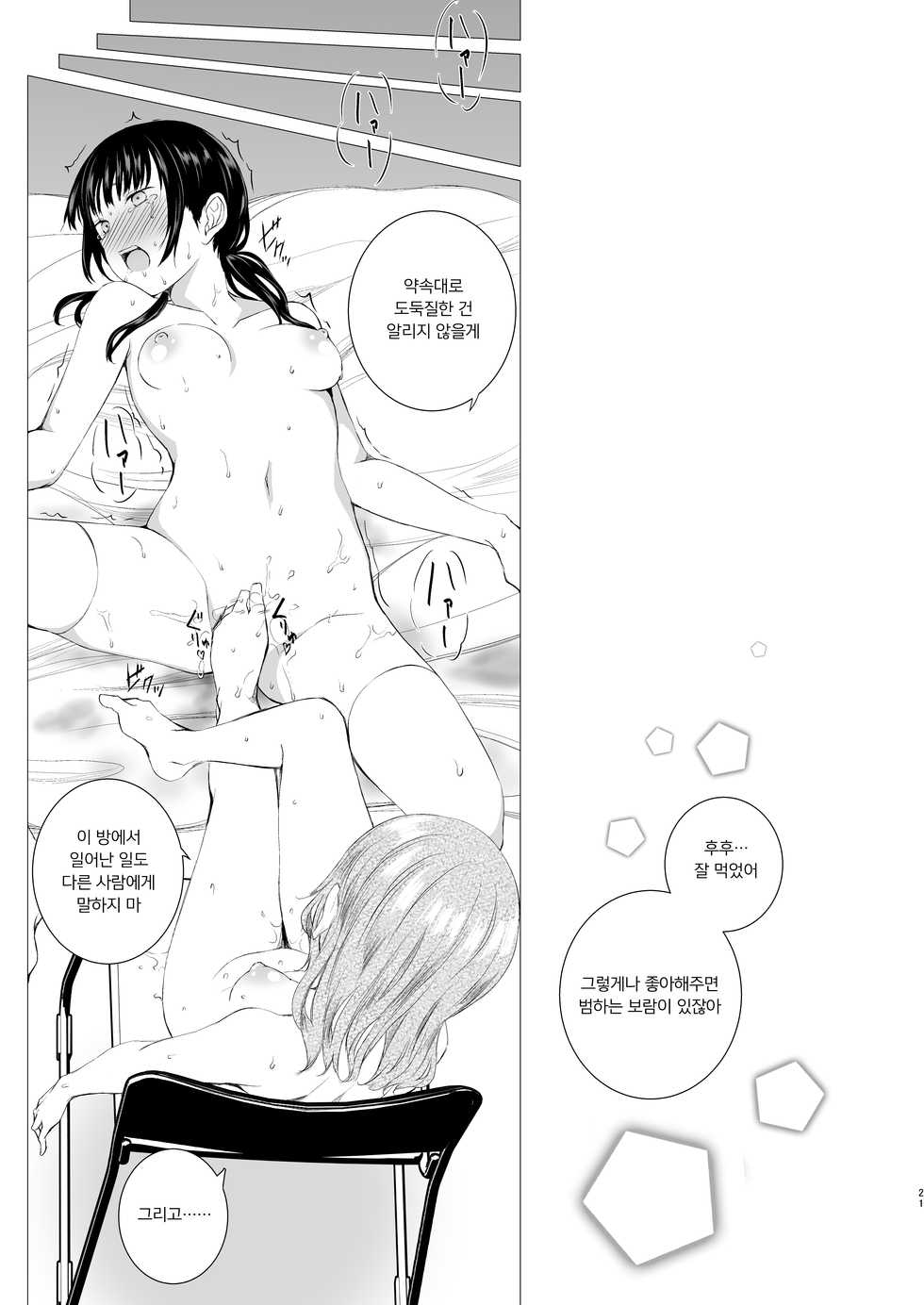 [Harumachi Tsurara (Shichoson)] Banyuu Inryoku no Housoku | 만유인력의 법칙 [Korean] [팀 마스터] [Digital] - Page 21