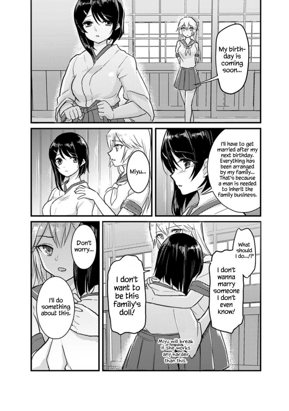 [Fukuroumori] Kitsune no Yomeiri | Fox's Wedding (2D Comic Magazine Yuri Ninshin Vol. 3) [English] {Hennojin} [Digital] - Page 11