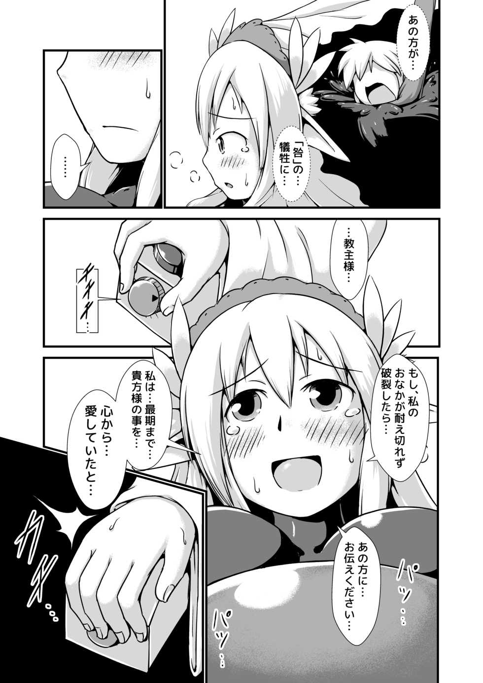 [Nanashi Inflation (binf)] Elf no Ryuu no Miko to Jouka no Gishiki - Page 19