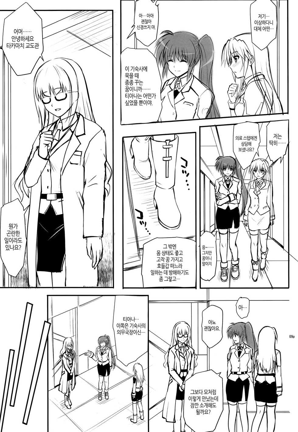 (C95) [Cyclone (Reizei, Izumi)] GOMEN NASAI. (Mahou Shoujo Lyrical Nanoha, Fate/Grand Order) [Korean] [팀 노고치] - Page 8