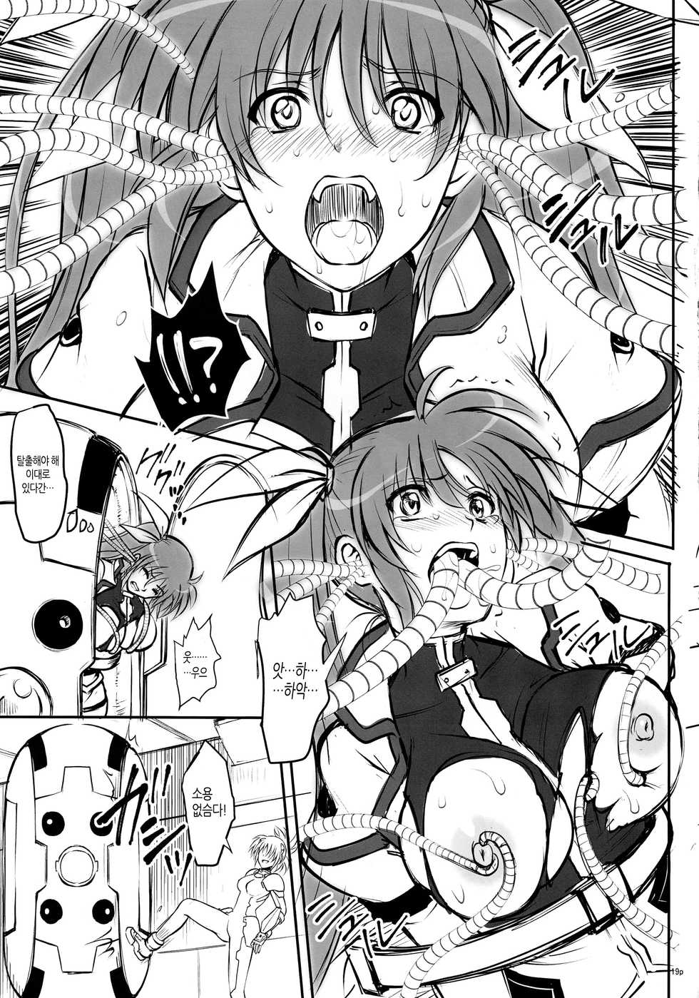 (C95) [Cyclone (Reizei, Izumi)] GOMEN NASAI. (Mahou Shoujo Lyrical Nanoha, Fate/Grand Order) [Korean] [팀 노고치] - Page 18