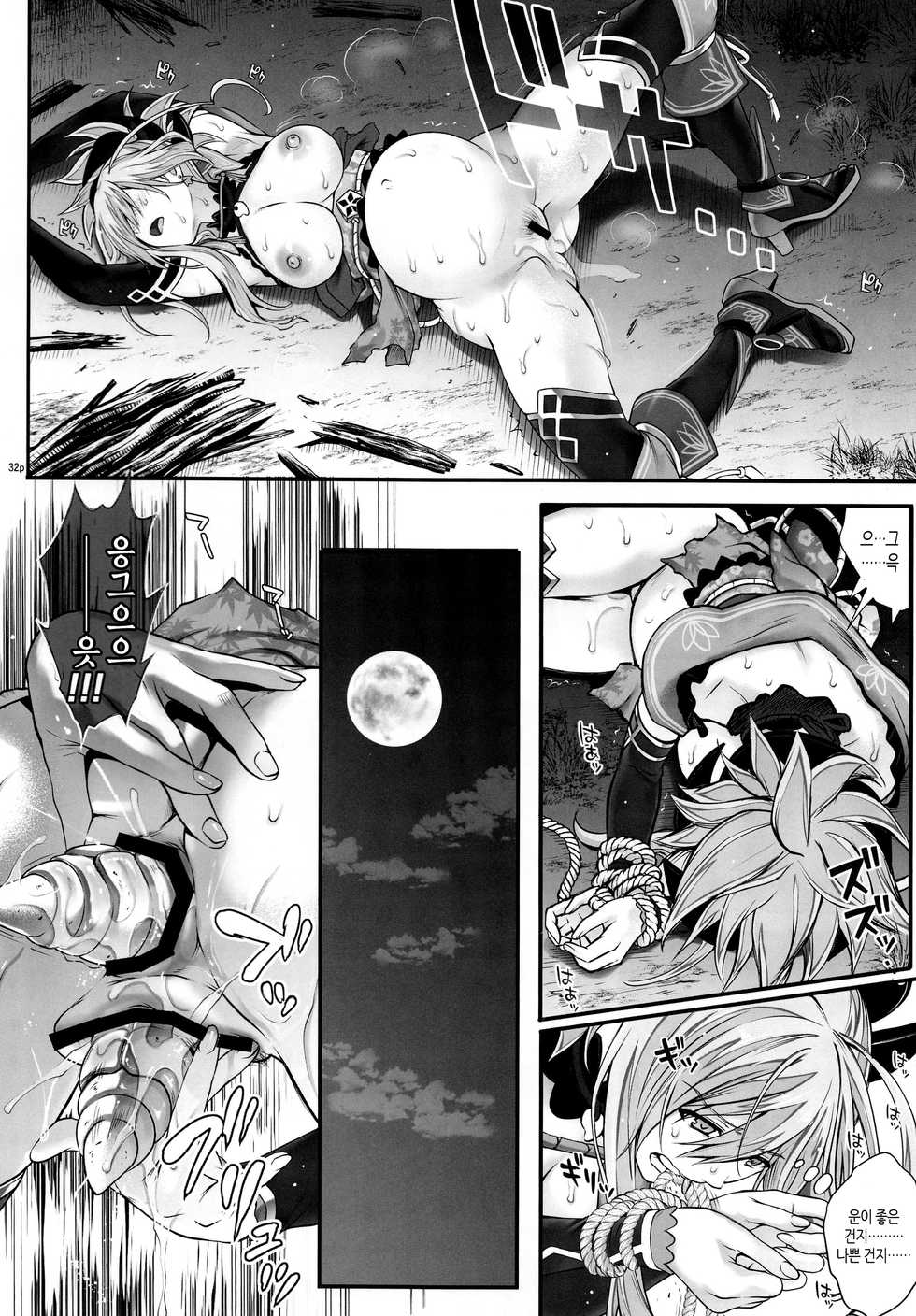 (C95) [Cyclone (Reizei, Izumi)] GOMEN NASAI. (Mahou Shoujo Lyrical Nanoha, Fate/Grand Order) [Korean] [팀 노고치] - Page 31