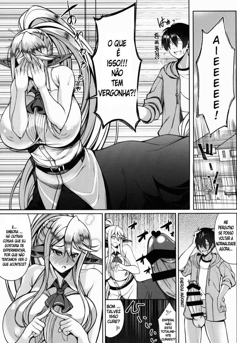(C90) [Bomb Shelter (Orange Bull)] Cerea no H na Nichijou | Cerea's H Day (Monster Musume no Iru Nichijou) [Portuguese-BR] - Page 19