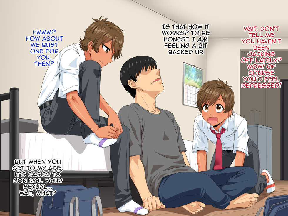 [Yuunagi no Senryokugai Butai (Nagi Ichi)] Futago Shounen Yaritai Zakari [English] [mysterymeat3] - Page 6