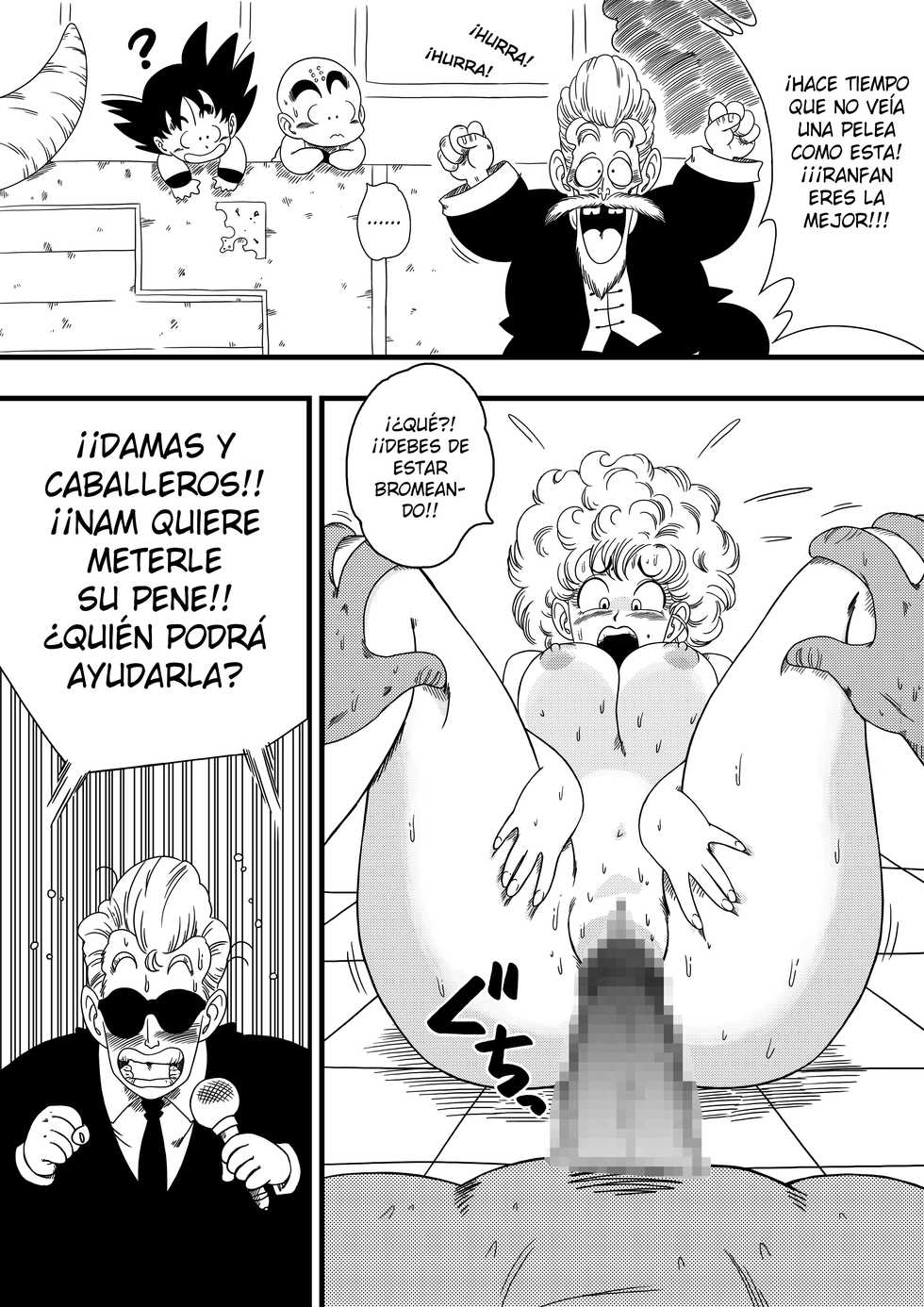 [Yamamoto] NAM VS RANFAN (Dragon Ball) [Spanish] - Page 11