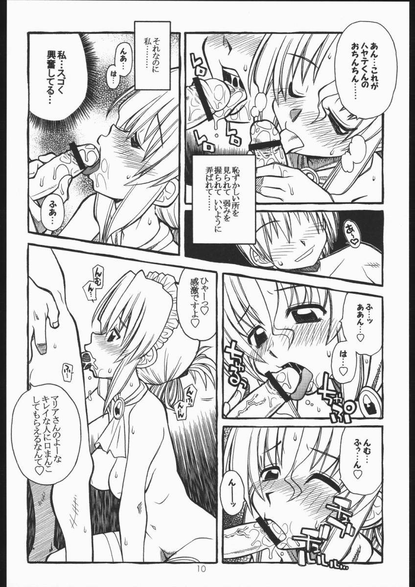 (C68) [Genki Honpo (Saranoki Chikara)] Hayatte Mambo! (Hayate no Gotoku!) - Page 9