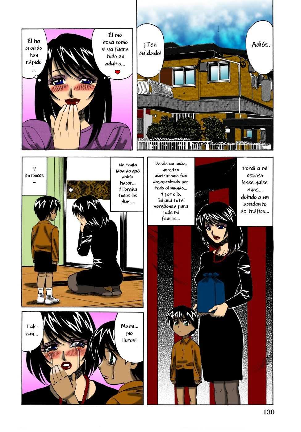 [Yamamoto Yoshifumi] Nikuyoku no Jusei | Impregnation of Lust (Jukuniku Kanin) [Spanish] [Zeta-Works] [Colorized] - Page 4