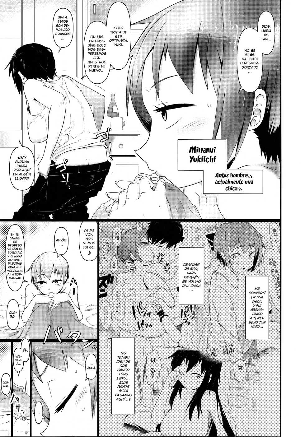 (C88) [Akatsuki Katsuie no Circle (Akatsuki Katsuie)] Nyotaika Pandemic 2 [Spanish][elmoedela8] - Page 4
