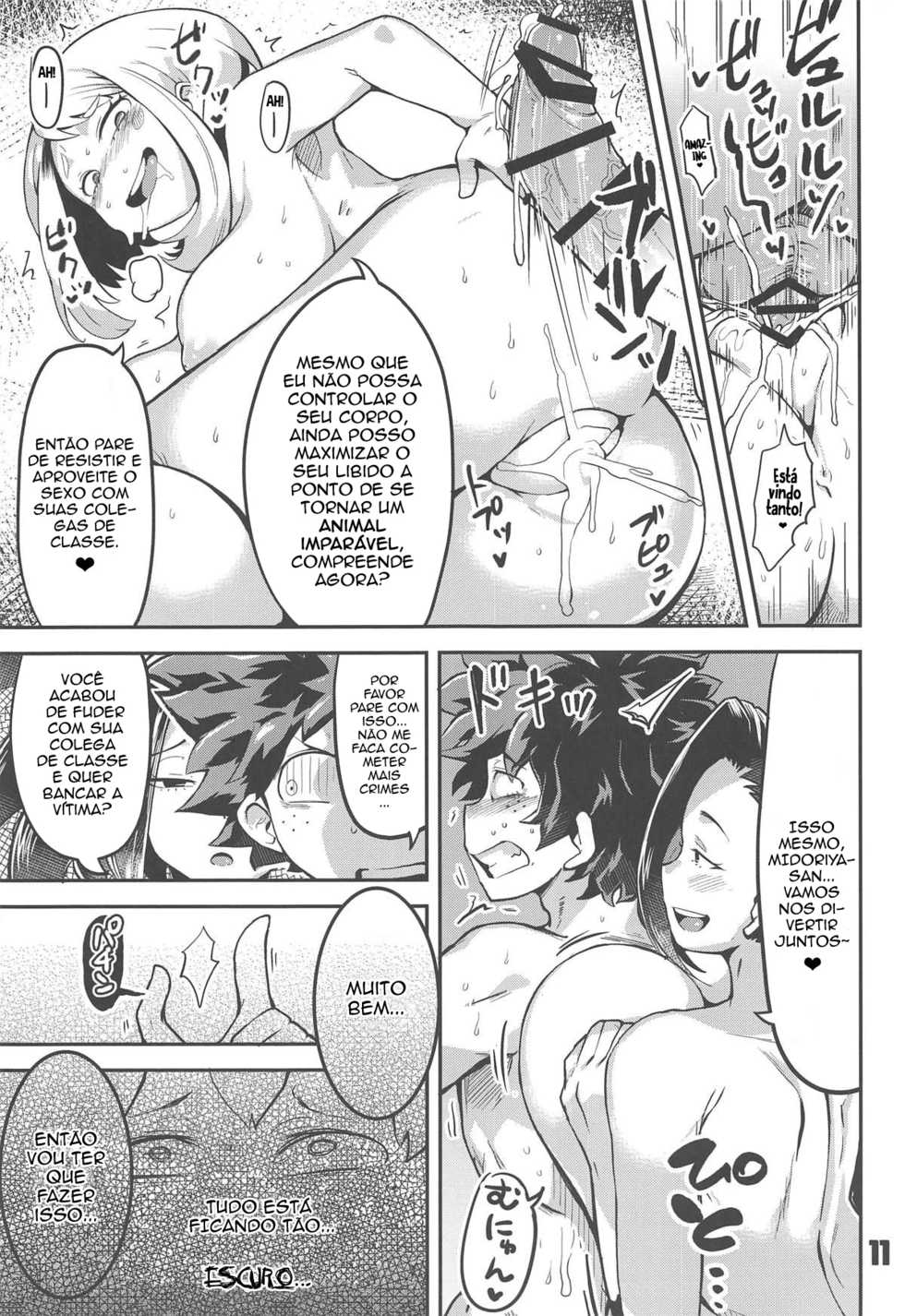 (C95) [slime_eer (Nutaunagi)] Boku to Nottori Villain Nakademia (Boku no Hero Academia) [Portuguese-BR] {gyyh.ga} - Page 10