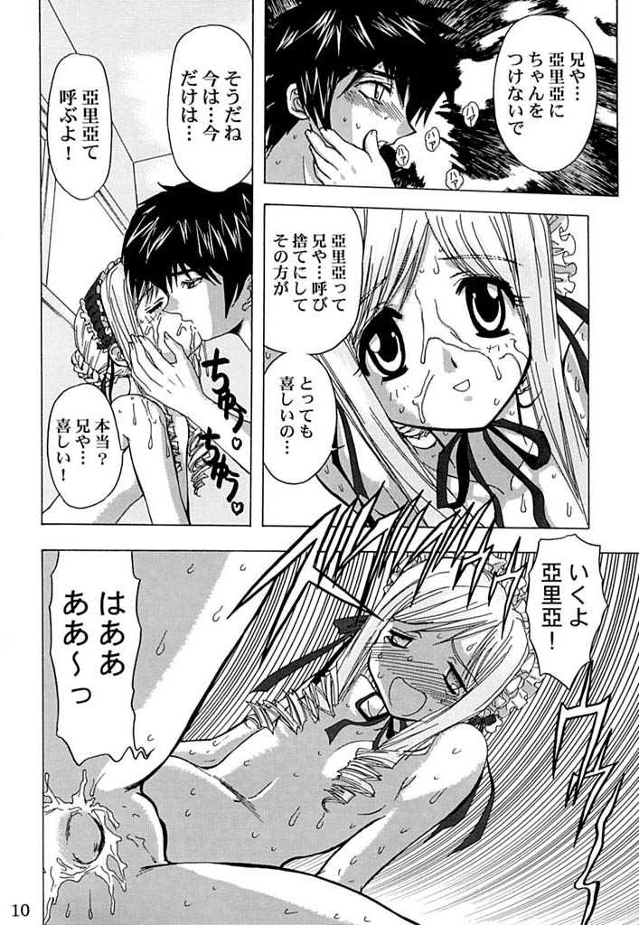 [Global One (MARO)] Kindan no Kajitsu (Sister Princess) - Page 9