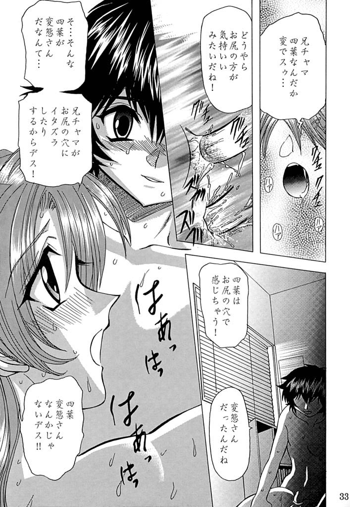 [Global One (MARO)] Kindan no Kajitsu (Sister Princess) - Page 32