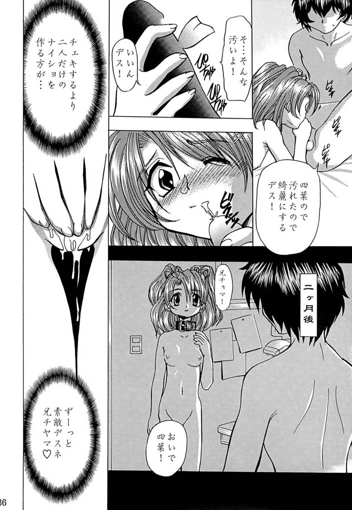 [Global One (MARO)] Kindan no Kajitsu (Sister Princess) - Page 35