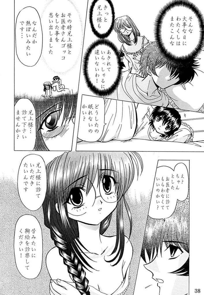 [Global One (MARO)] Kindan no Kajitsu (Sister Princess) - Page 37