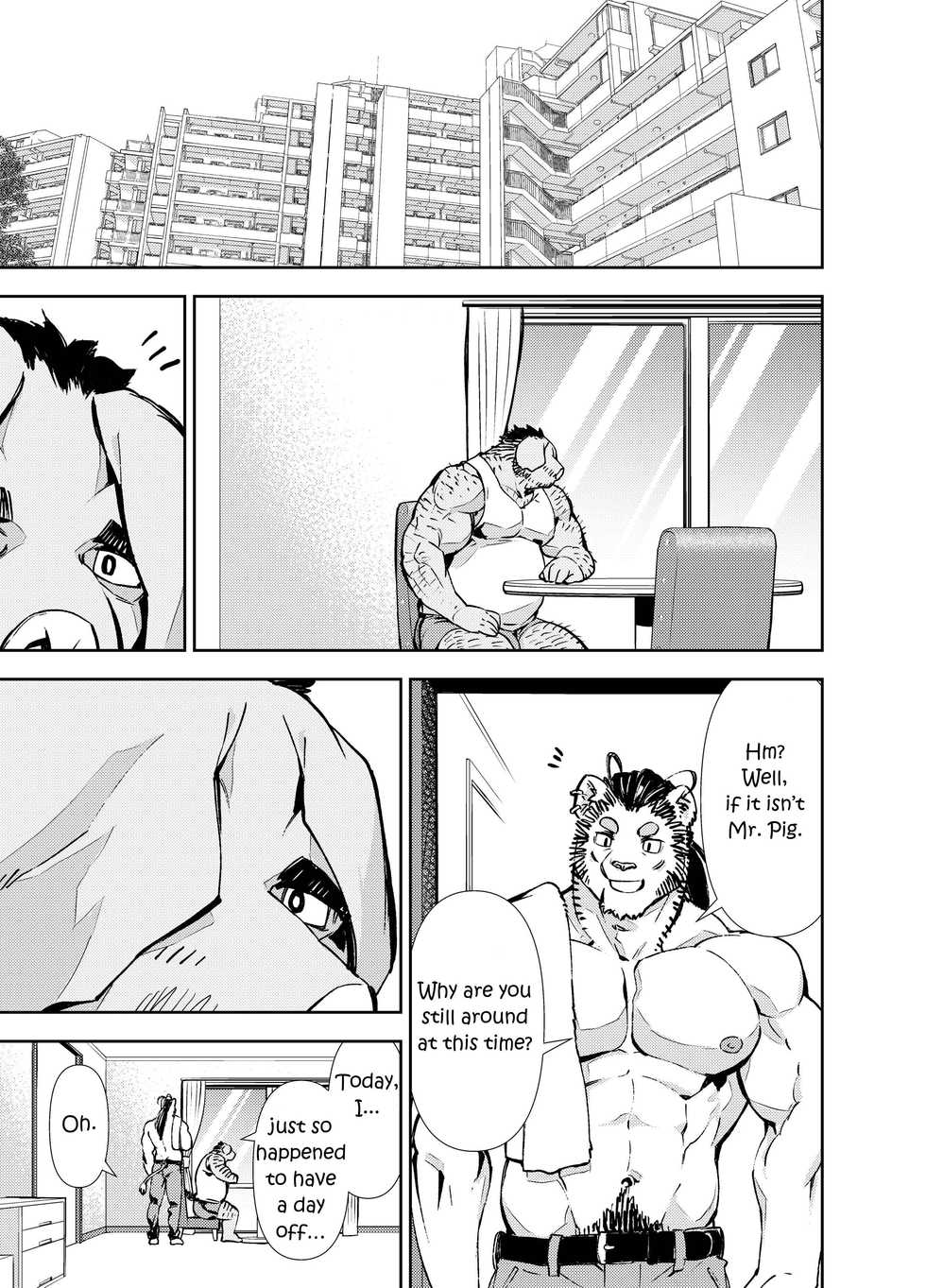 [Mensuke] Kin Kyori Renai [English] - Page 10