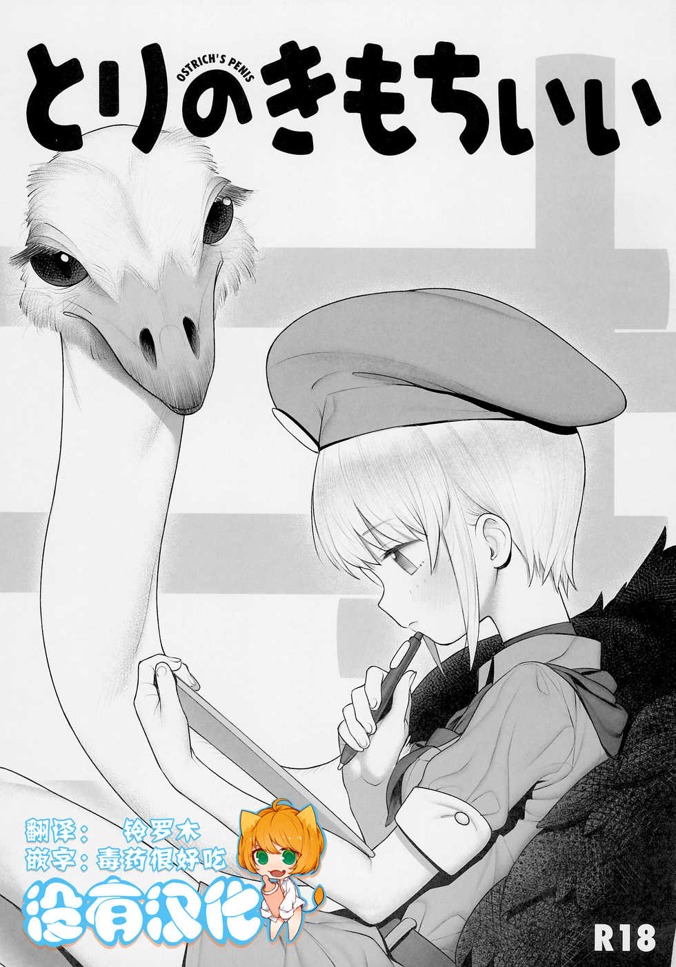 (SC2018 Autumn) [zero-sen (xxzero)] Tori no Kimochi Ii   [Chinese] [沒有漢化] - Page 1