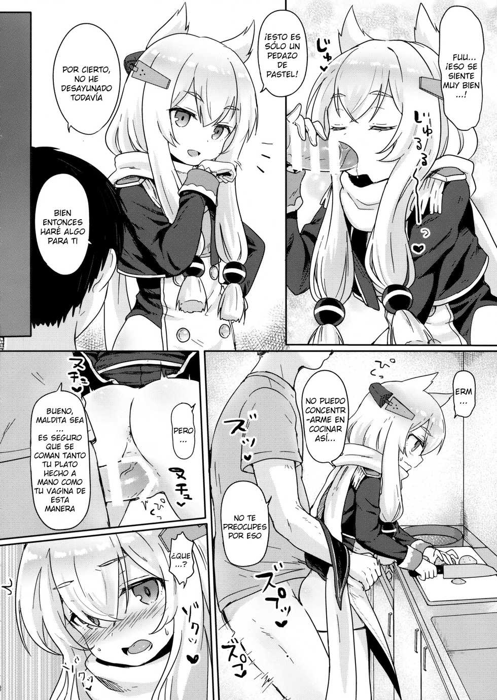 (C95) [Wasabi Mochi (Momosawa)] Little Old Lady (Azur Lane) [Spanish] [Kamus2001] - Page 9
