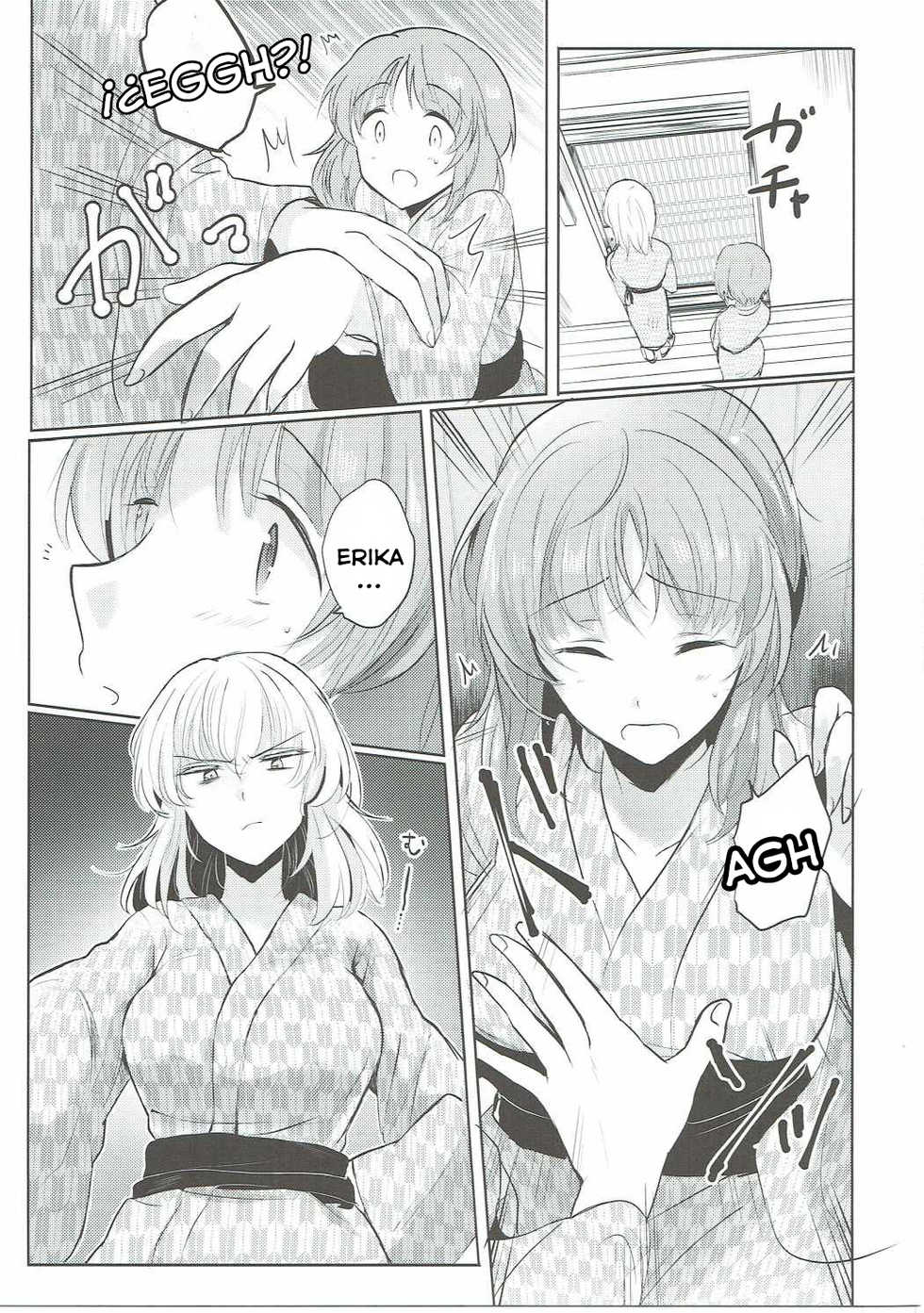 (Panzer☆Vor! 8) [Tetsukazuno Ao. (Emilio)] Futarikiri no Natsu (Girls und Panzer) [Spanish] [Union Anime] - Page 16