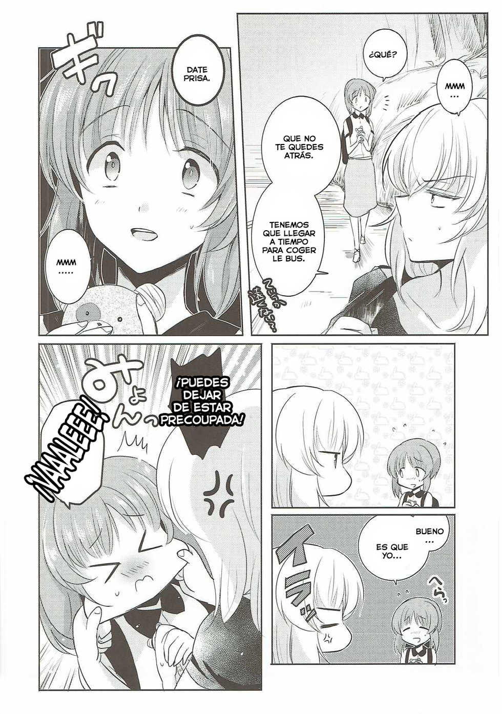 (Panzer☆Vor! 8) [Tetsukazuno Ao. (Emilio)] Futarikiri no Natsu (Girls und Panzer) [Spanish] [Union Anime] - Page 35