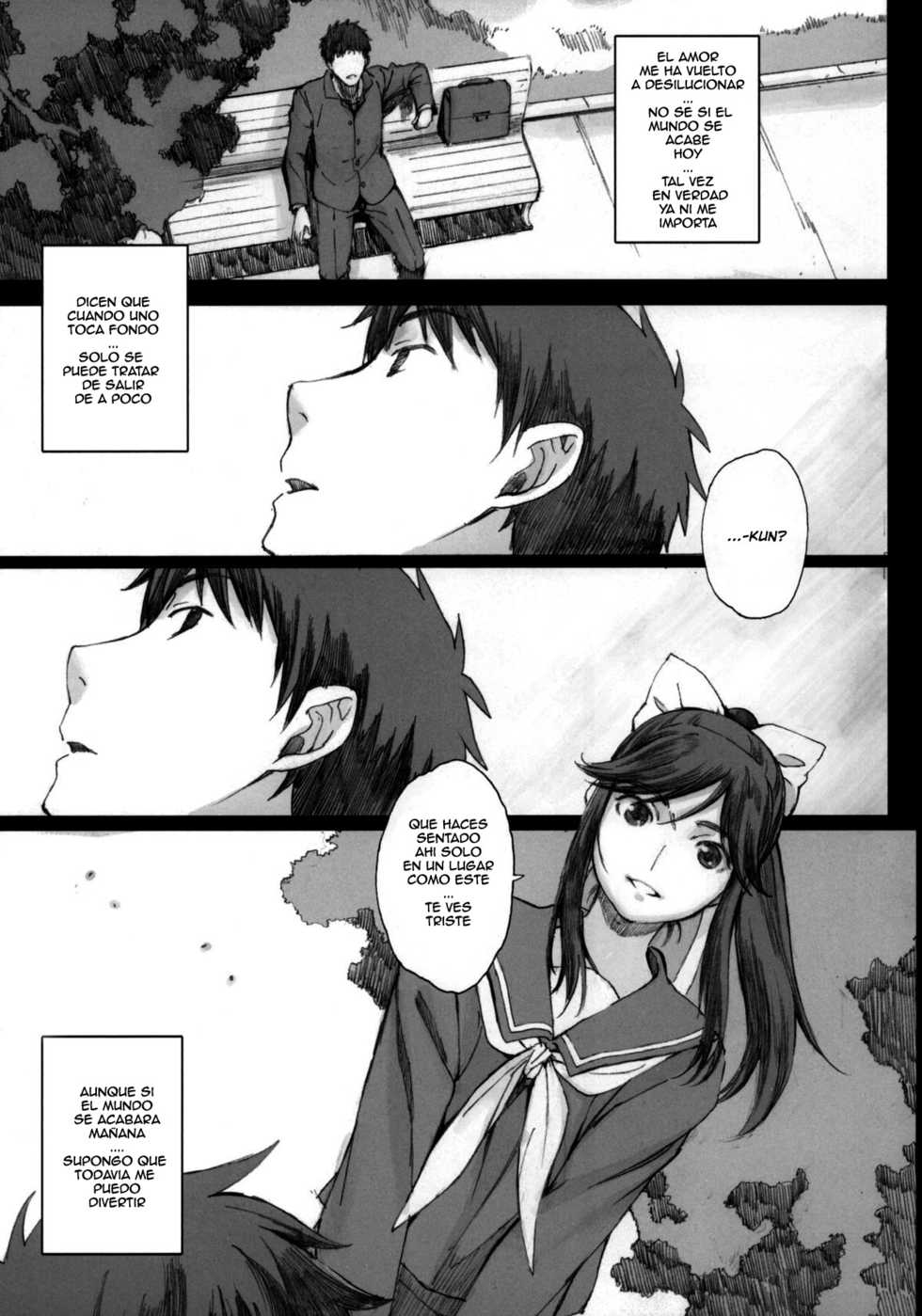(COMIC1☆7) [Kansai Orange (Arai Kei)] Negative Love M (Love Plus) [Spanish] {DK} - Page 4