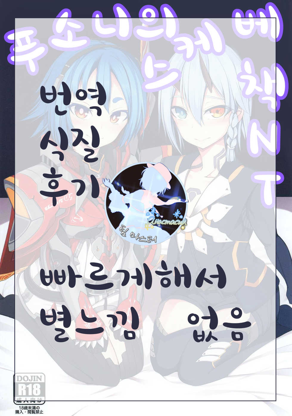 (C95) [Broad Smile (Sukage)] Pusoni No Sukebe Bon NT | 푸소니의 스케베책 NT (Phantasy Star Online 2) [Korean] [팀 마스터] - Page 22