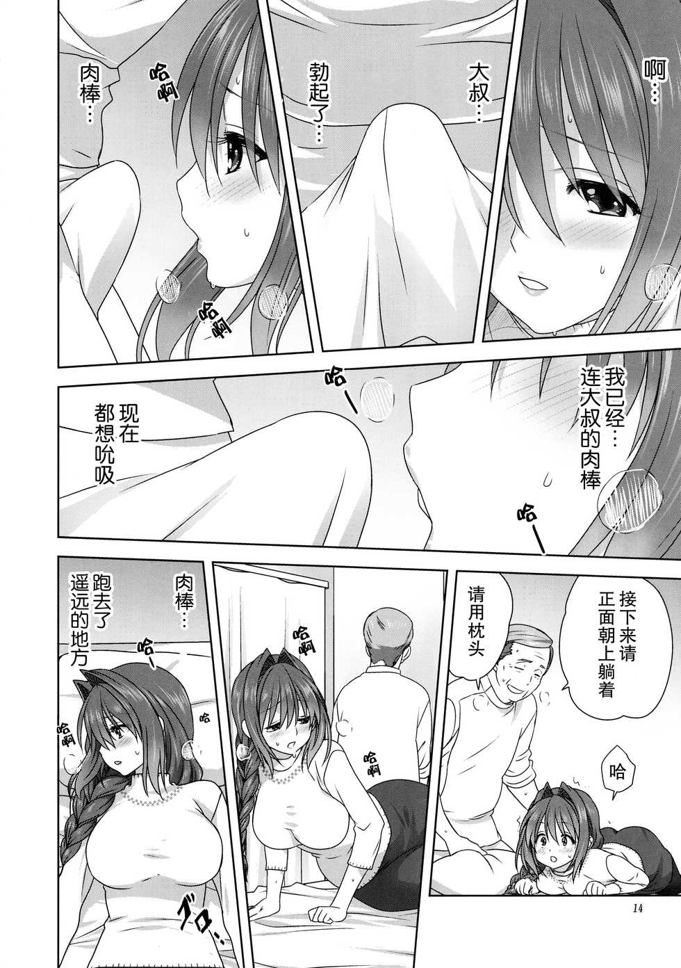 (C95) [Mitarashi Club (Mitarashi Kousei)] Akiko-san to Issho 23 (Kanon) [Chinese] [脸肿汉化组] - Page 14
