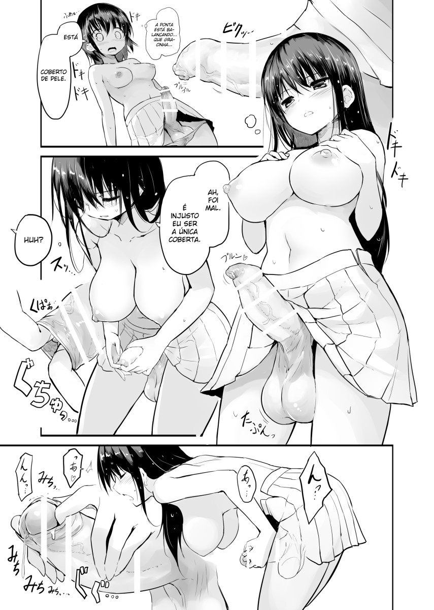 [Efuya (Messy)] Futanari Rainy Day [Portuguese-BR] [Lobozero] [Digital] - Page 11