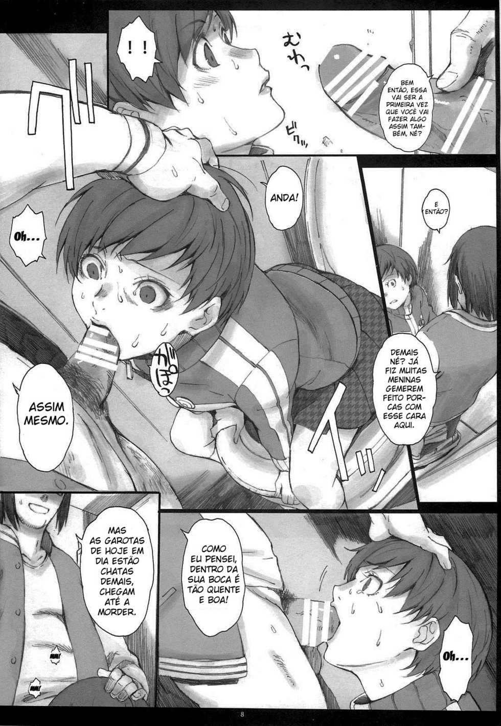 (C82) [Kansai Orange (Arai Kei)] Paranoia (Persona 4) [Portuguese-BR] - Page 7
