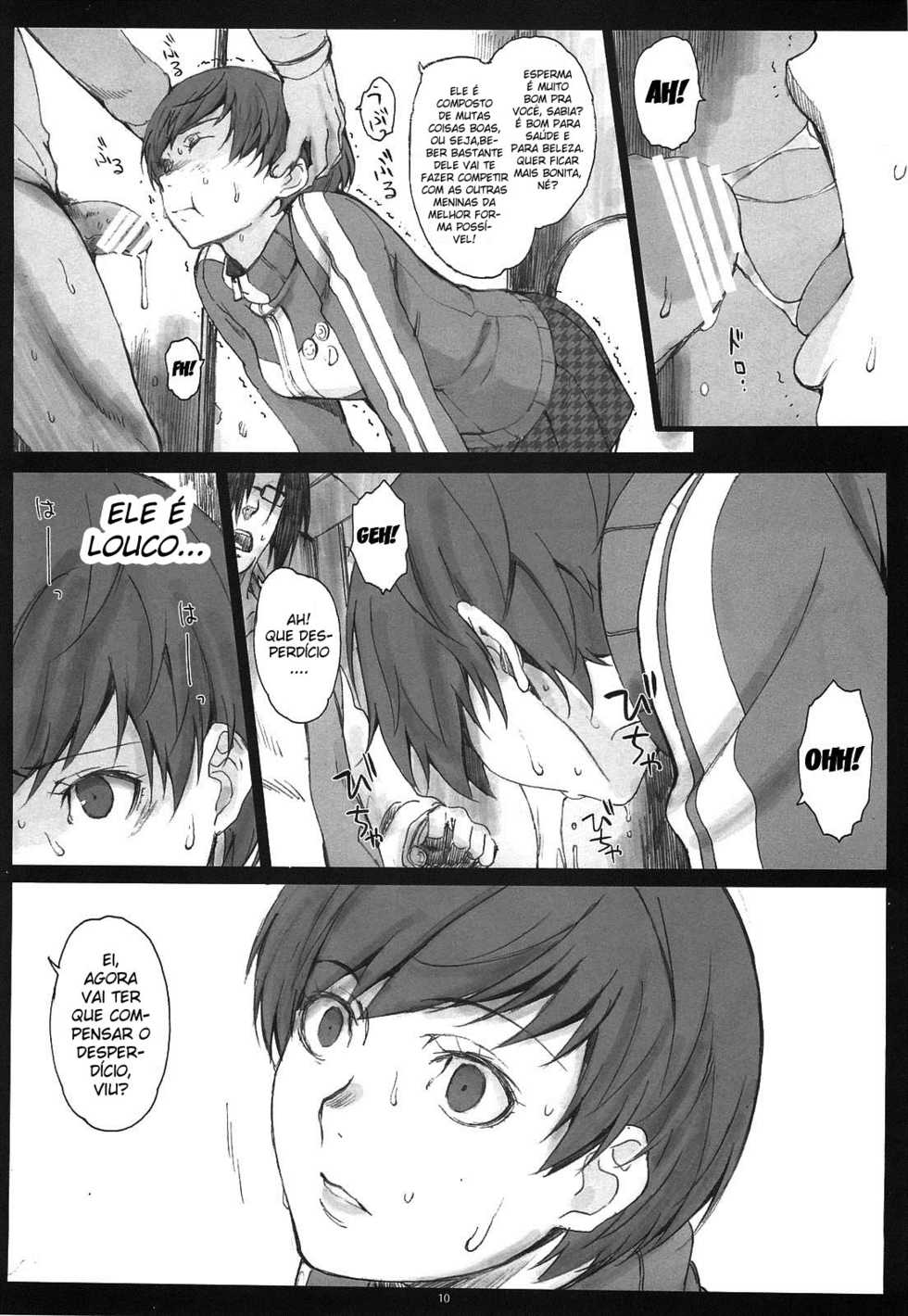 (C82) [Kansai Orange (Arai Kei)] Paranoia (Persona 4) [Portuguese-BR] - Page 9