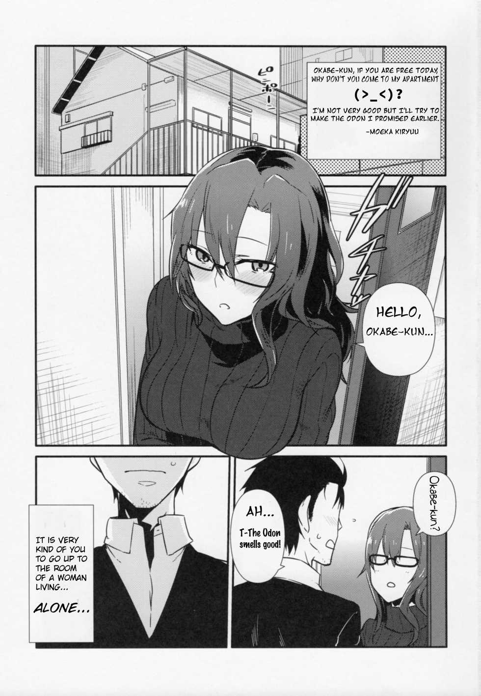 (Mirai Gadget 325 Gou) [crocus (Jin)] Communication Syndrome (Steins;Gate) [English] [Hououin Casanova] - Page 3