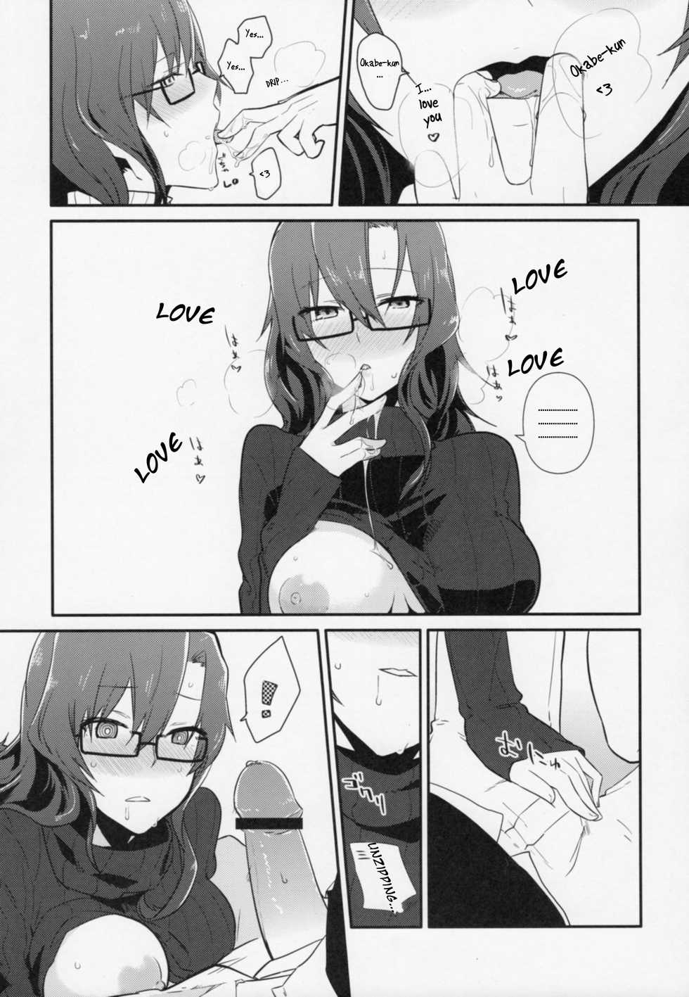 (Mirai Gadget 325 Gou) [crocus (Jin)] Communication Syndrome (Steins;Gate) [English] [Hououin Casanova] - Page 11