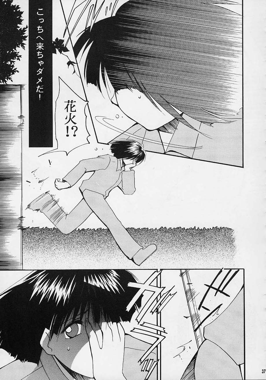 (C61) [Studio KIMIGABUCHI (Entokkun)] Toujin (Noir, Sakura Taisen 3, Vandread) - Page 36